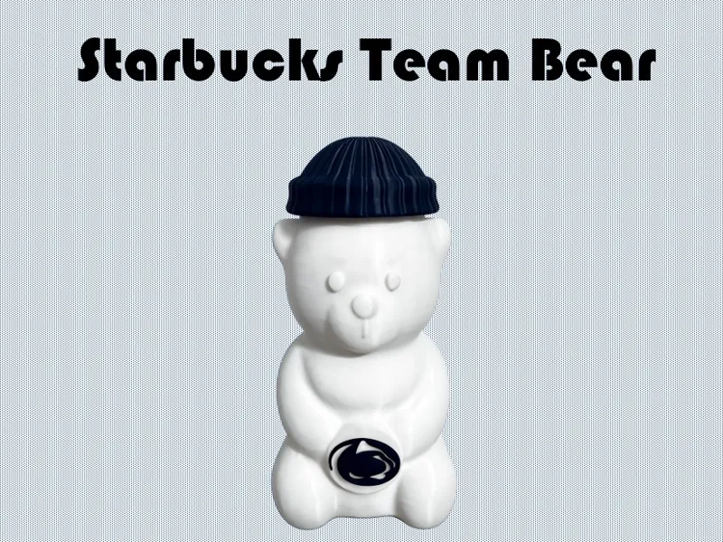 Starbucks Style Team Bear