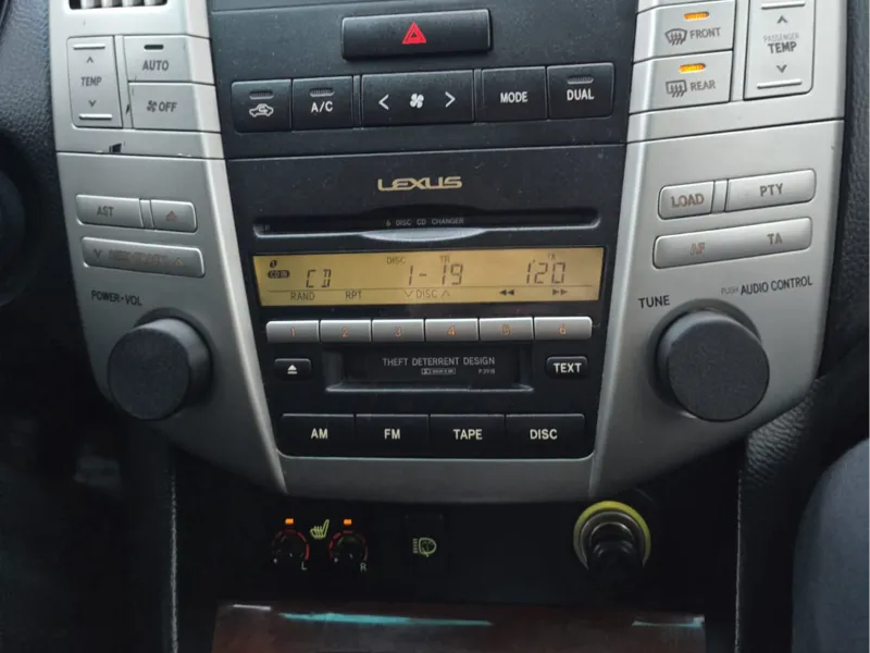 Lexus RH 2003-2008 radio knob potenciometer D axis