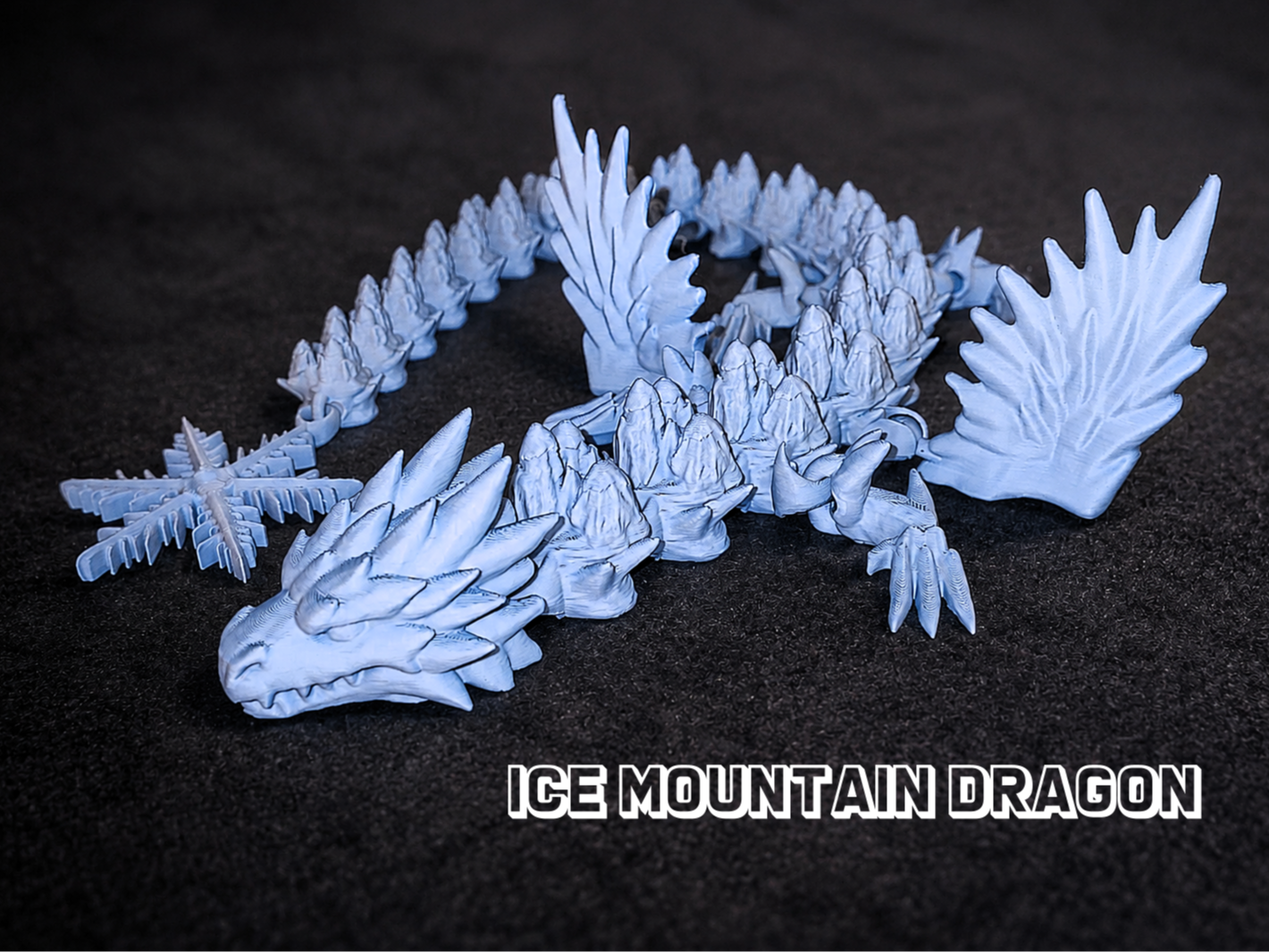 Articulated Ice dragon 