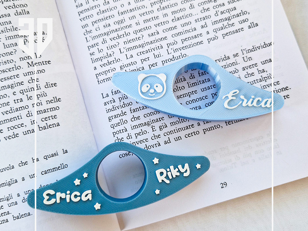 Fermapagine personalizzabile