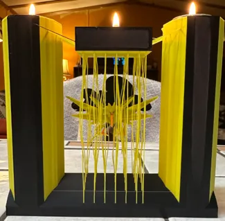 Suspended Zapdos Tea Light Holder 