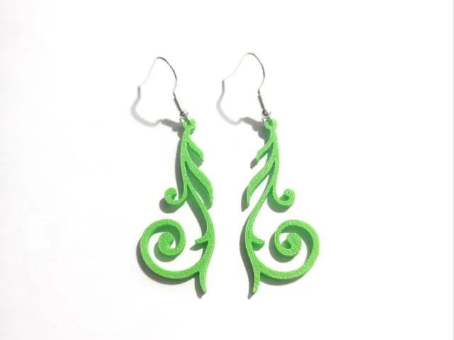 Green Sprout - Earrings