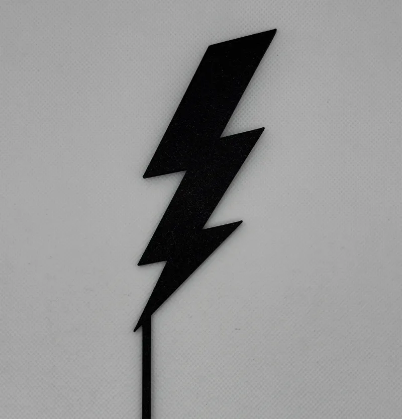 Cake topper lightning