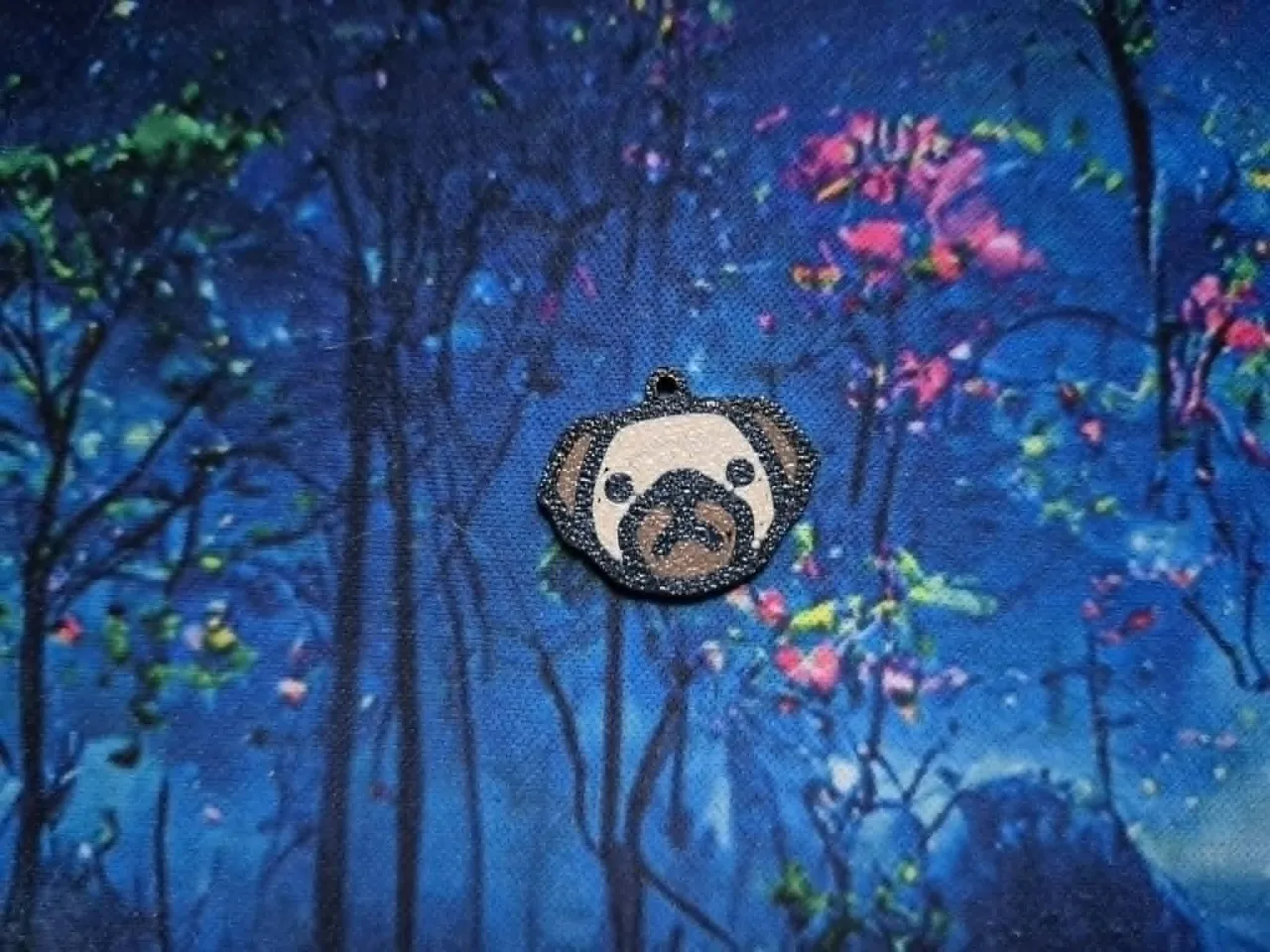 Pug Earrings/Charm view 4