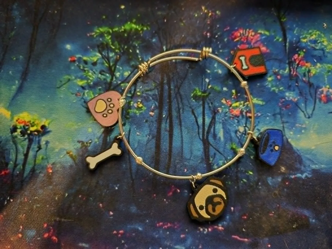 Pug Earrings/Charm view 3