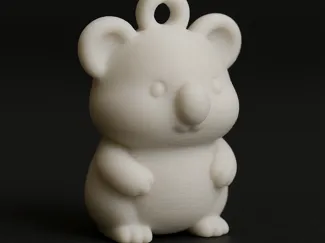 QuokkaBuddy Keychain
