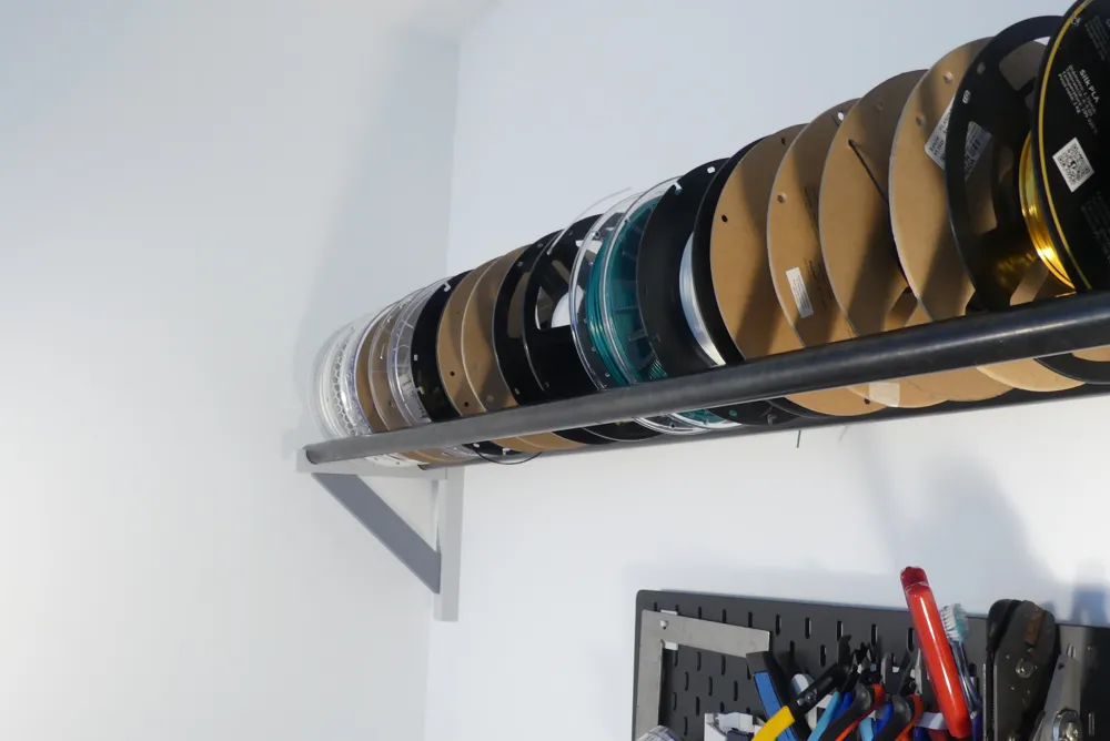 Nice Looking Wall Spool Rack - LORRY - Free 3D Print Model - MakerWorld