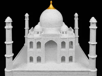 Taj Mahal Architectural Miniature
