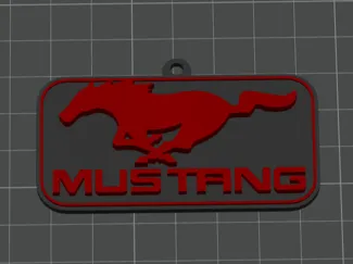 portachiavi mustang