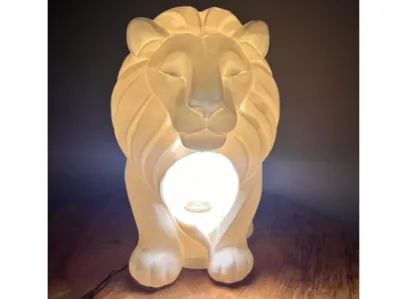 Lion Table Lamp