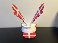 Denmark themed clapping hat
