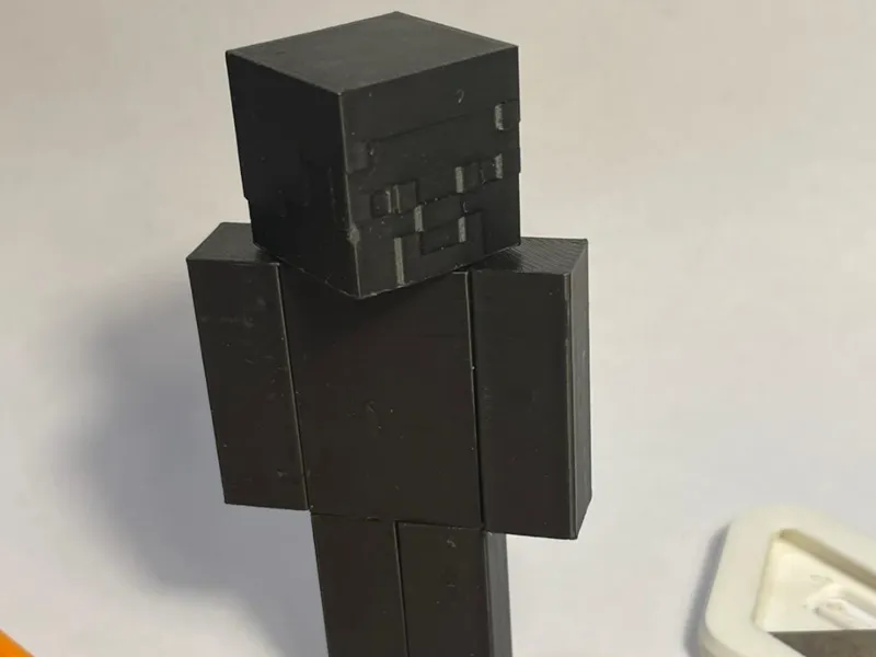 Minecraft Steve with Magnetic Joints