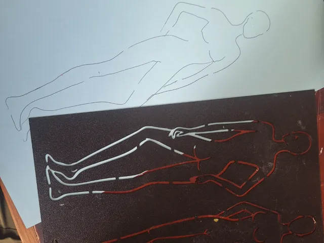 model design stencil