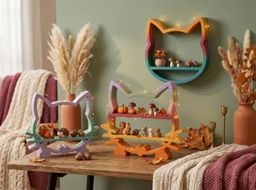 Estante o repisa: Whisker Cat Shelf – Wall & Tabletop — vista de referencia 4