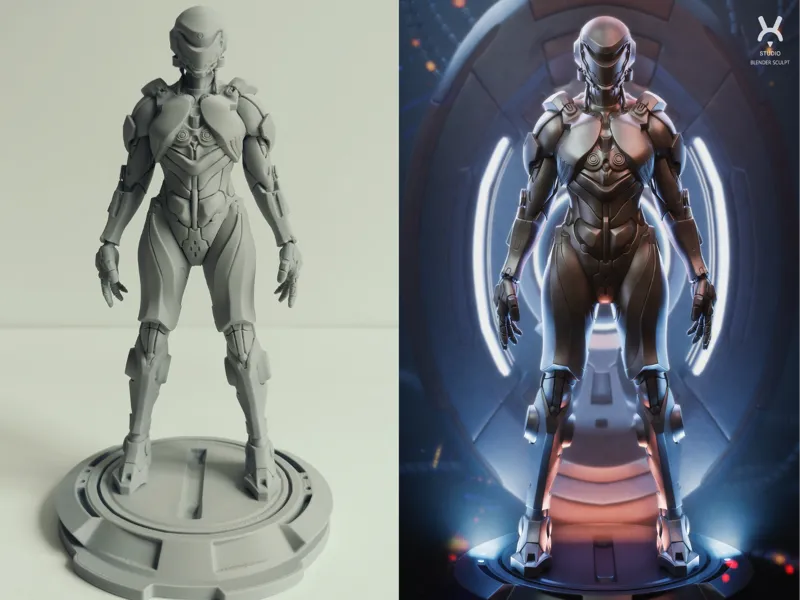 Robot warrior