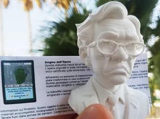 Rare Pepe Nakamoto 3D