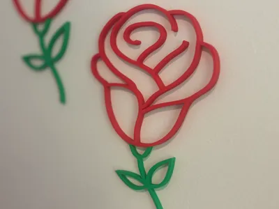 Rose Wall Art Set