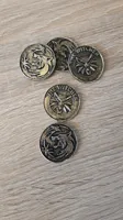 Pièces de cosplay The Witcher, gravées double face — photo 6