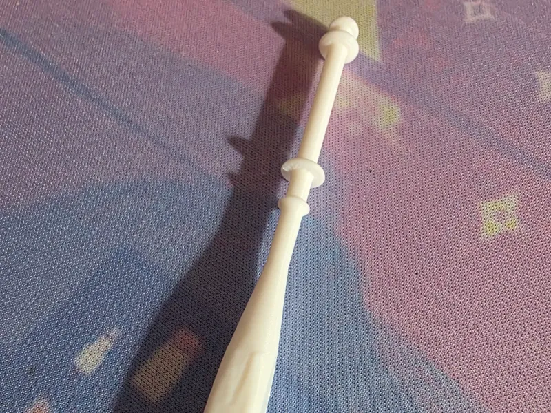 Lace Bobbin with larger weight chamber
