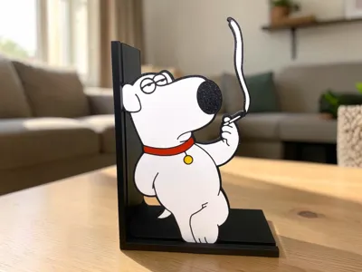 Brian Griffin Bookend – Family Guy Bookend