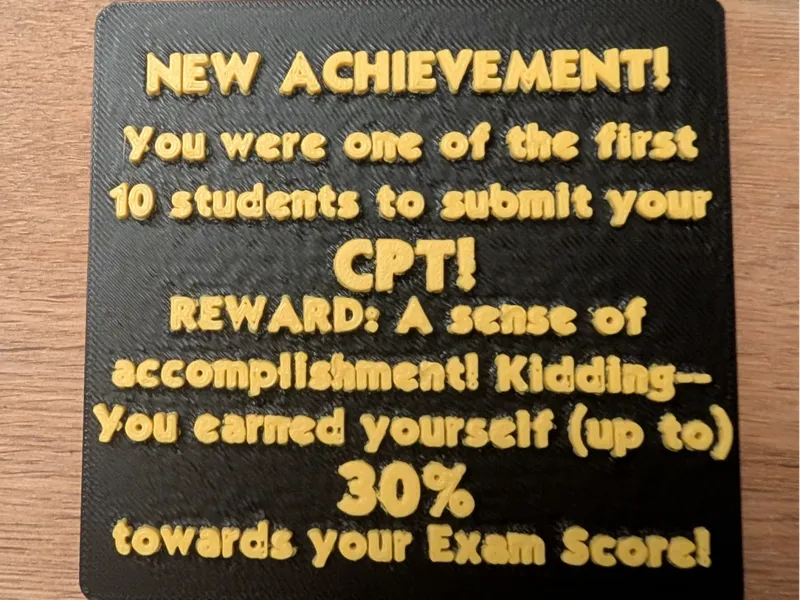 New Achievement! Sign