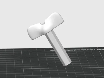 Long Wing Nut - M6