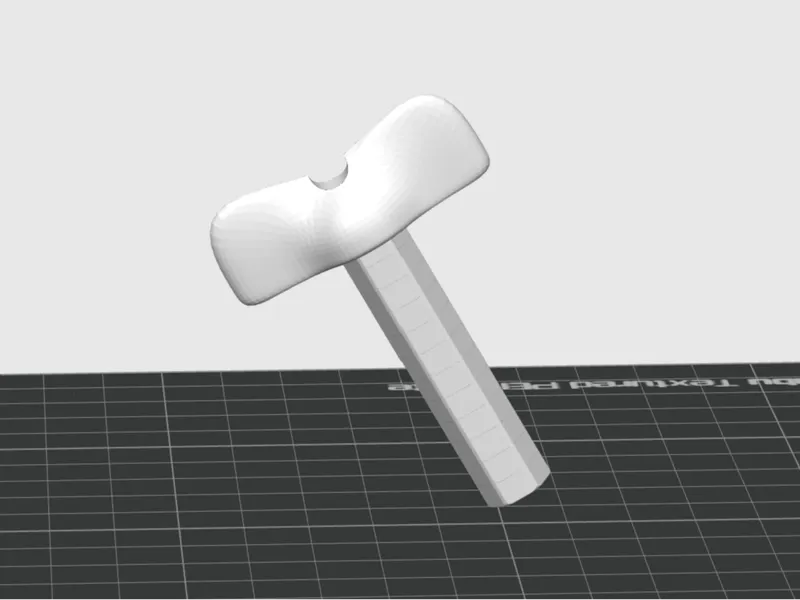 Long Wing Nut - M6