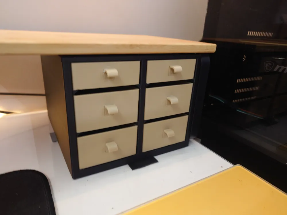 Desk modular drawers by Variv MakerWorld: Download Free 3D Models