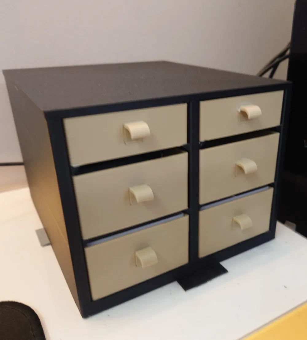 Desk modular drawers by Variv MakerWorld: Download Free 3D Models