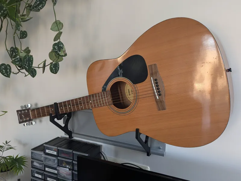 Guitar wall mount bracket