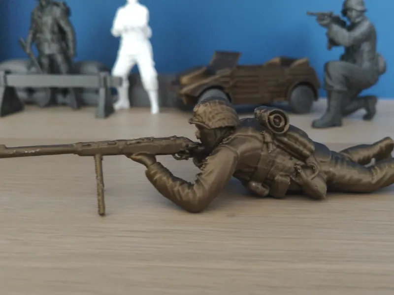 Sniper Figurine
