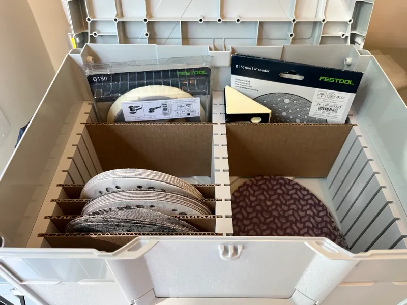 Systainer Sandpaper Dividers Insert M237 Festool