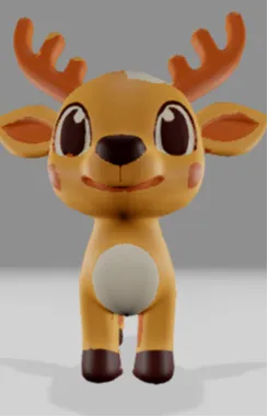 cute reindeer