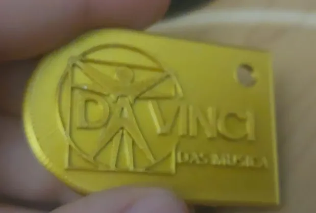 Leonard Davinci Keychain