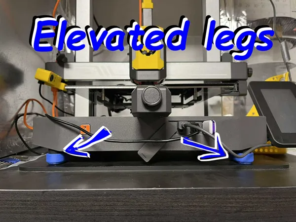 Pieds surélevés pour Anycubic Kobra 3