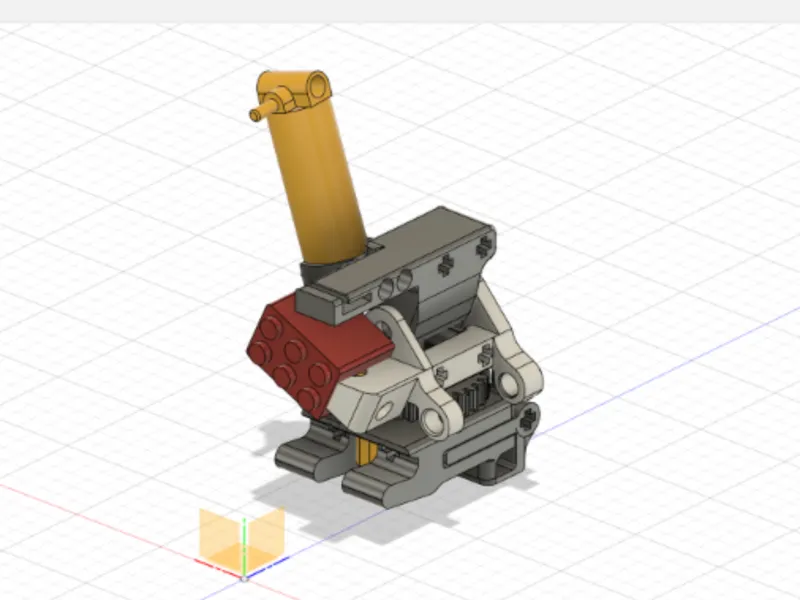 tilt rotator for brick excavator