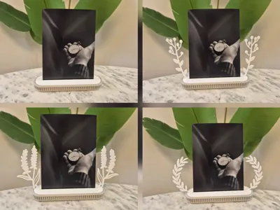 Modular Photo & Card Display Stand