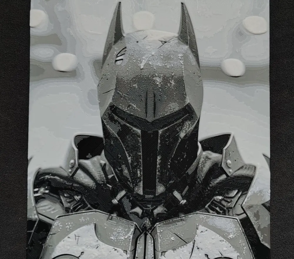 Batman HueForge by fD.667 - MakerWorld