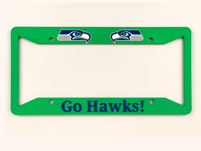Seahawks License Plate Frame
