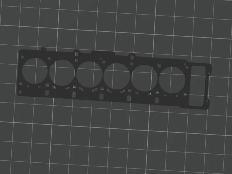 S54 Head Gasket Keychain