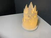 Lanterne ronde Père Noël — photo 1
