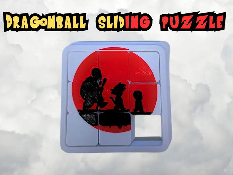 Dragonball fidget sliding puzzle 
