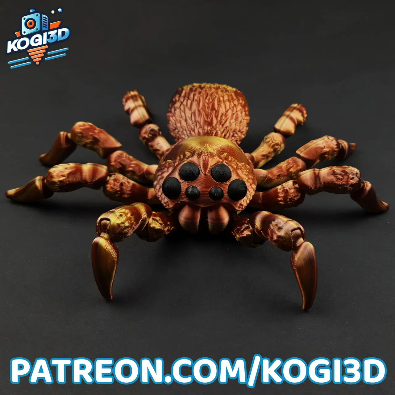 Articulated Tarantula view 2