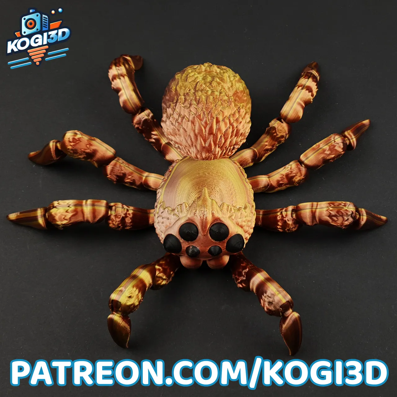 Articulated Tarantula view 4