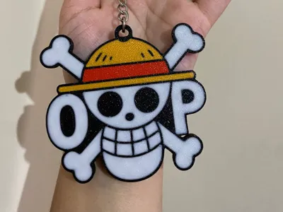 One Piece Keychain 4 colors