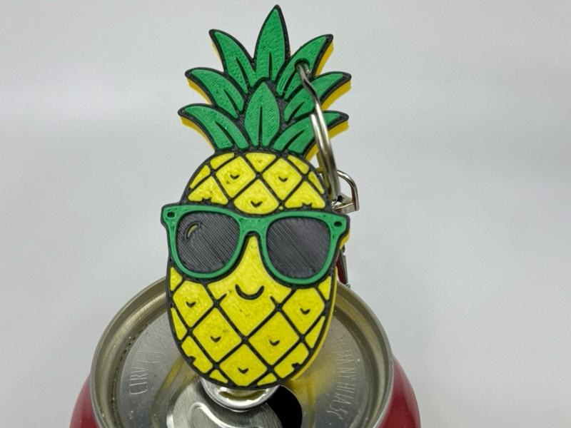 Cool Pineapple Pop Can Tab Opener Tab Fairy