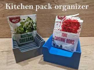 Kitchen pack organizer
