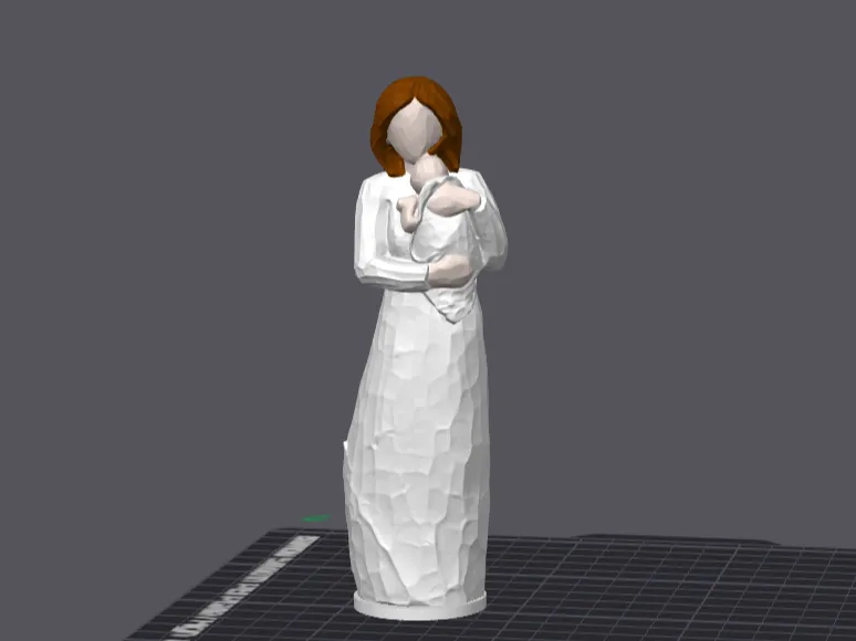 Willow Tree Inspired Mother and Baby