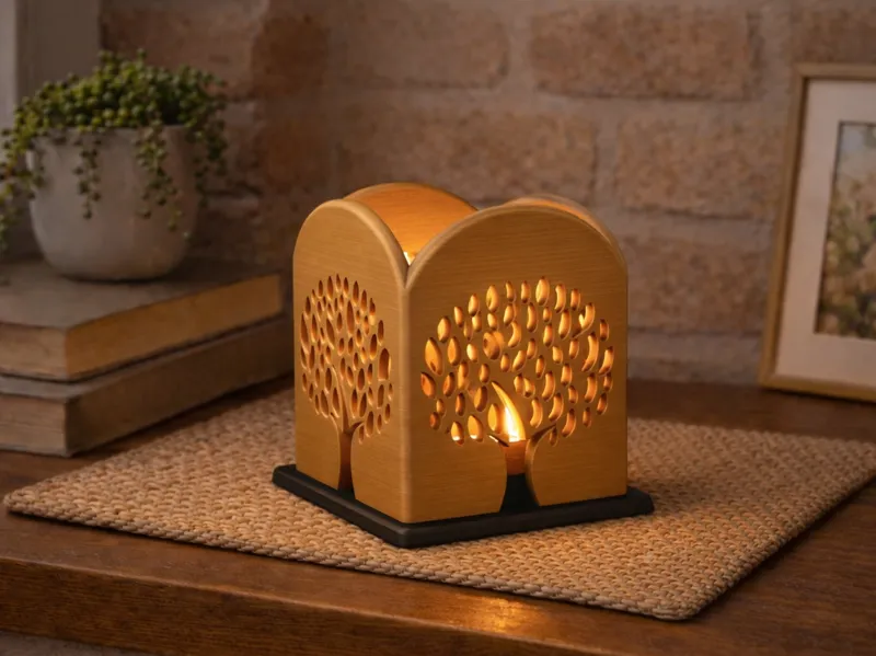 Tree Tealight Lantern - Elegant candle holder