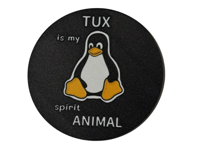 Tux is my spirit animal - Coaster - Linux Fans